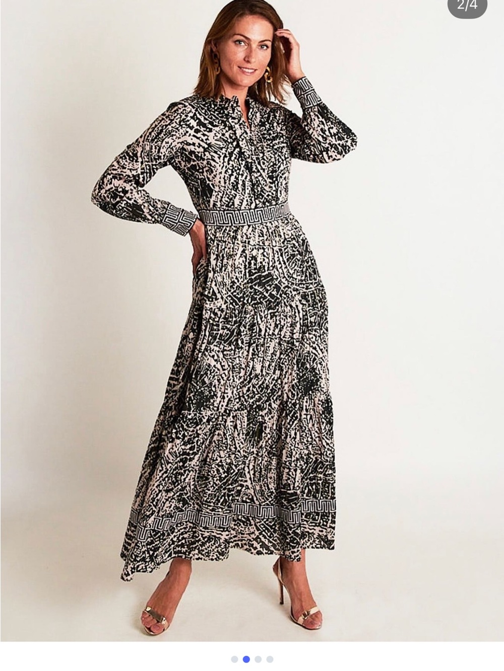CK Bradley Annabelle Maxi Dress size Large